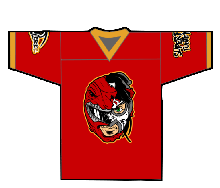 Mighty Morphin Wackness Jersey - 8 Legz | Fun Time Gang
