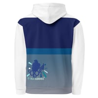 Image 3 of MOON dip 52 cotton hoodie