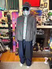 Image 2 of NAVY SNOW PANTS