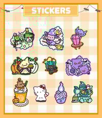 Pokeween Series Vinyl Stickers