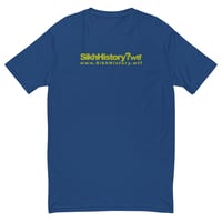 Image 5 of SikhHistory.wtf A Fitted Short Sleeve T-shirt