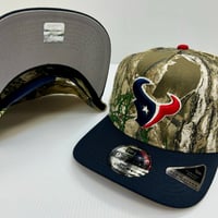 Image 2 of New Era 9Fifty A-Frame Pre Curved Texans 