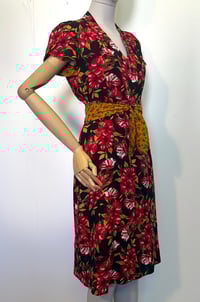 Image 1 of Miss Dorothy printed tea dress