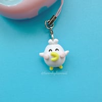 Image 3 of Shirotama - Tamagotchi Polymer Clay Charm