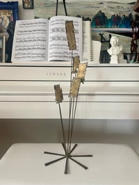 Image 1 of MCM Curtis Jere Brutalist Brass Kinetic Sculpture
