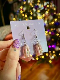 Image 6 of Spell jar earrings