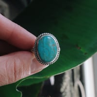 Image 2 of Kingman Turquoise Ring