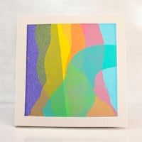 Image 1 of Summer color study #1 - 6x6"
