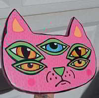 Image 4 of Pretty Kitty Woodcut