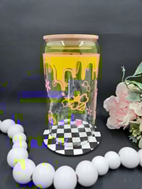 Image 2 of Honey Drip Libbey Bear Glass