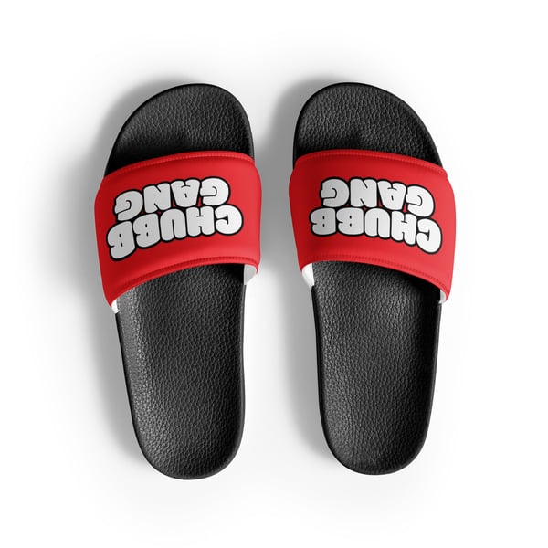 Image of Red Petals - Men’s C.H.U.B.B. GANG Slides