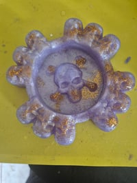 Skull ashtray 3