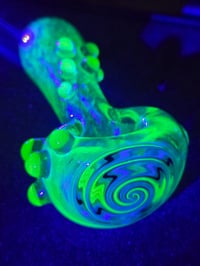 Image 2 of UV Reactive Wig Wag Pipe 