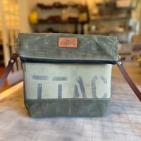 One of a Kind Crossbody Burn Bag-Olive Green 4