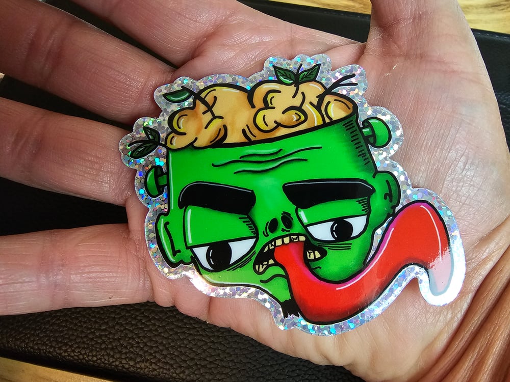 Image of Mush Brain Sticker