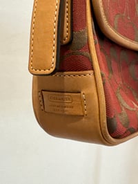 Image 7 of Coach Signature Canvas Baguette Bag