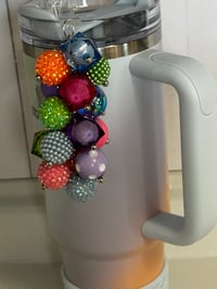 Image 3 of Sunrise Spiral Tumbler Straw Bauble