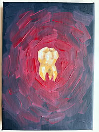 Image 2 of A little ache | original acrylic painting