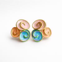 Image 1 of Soraya Swirl Earrings
