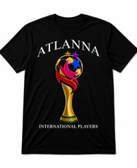 Black “Atlanna International Players” Tee 