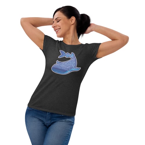 Image of Wallis Whale Shark Women's short sleeve t-shirt