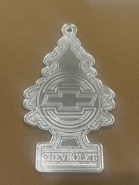 Image 1 of CHEVROLET CHROME ACRYLIC TREE