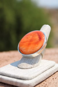 Image 2 of Orange Spiny Oyster Ring