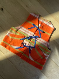 Image 1 of The Wool Vest ~ Jazzy Orange 