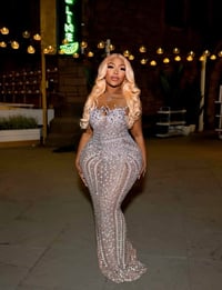 Image 9 of Preorder only  Forever Rhinestone Maxi Dress