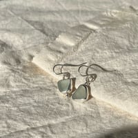 Image 5 of WHITE SKEW EARRINGS
