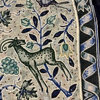 Image 18 of Hermès Cashmere Shawl  "Pavement" by Maurice Tranchant 140cm