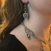 Image 3 of STHENO CHAINMAIL EARRINGS 