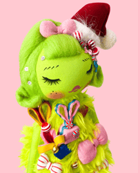 Image 1 of RESERVED FOR DAYNA MEDIUM HOLIDAY DOLL 
