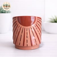 Sunset Planter Pot - Pink - 17cm