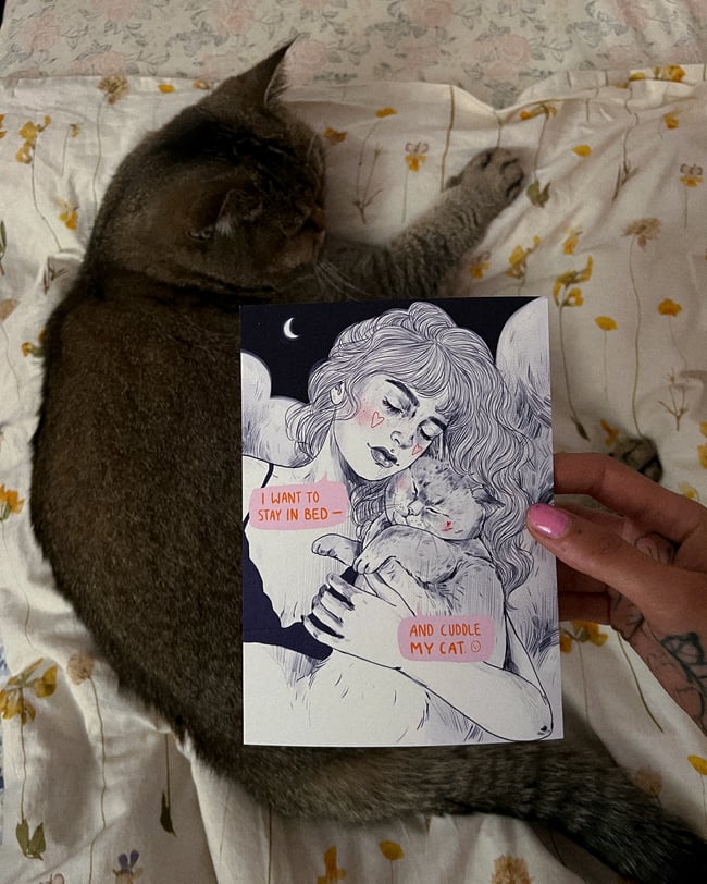 Cuddle — FineArt Print (13x18cm)