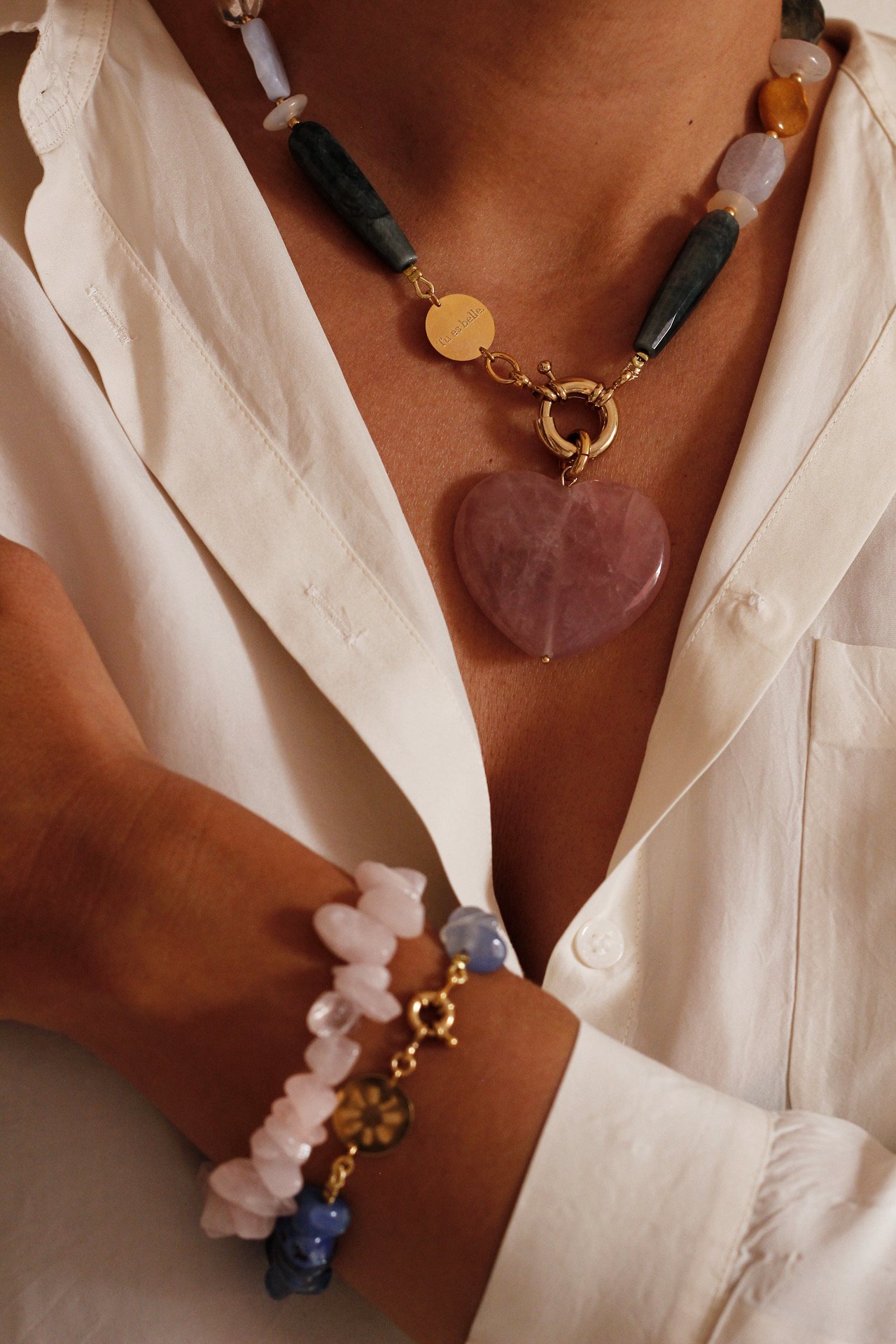 Image of Rang Pierres Multicolores