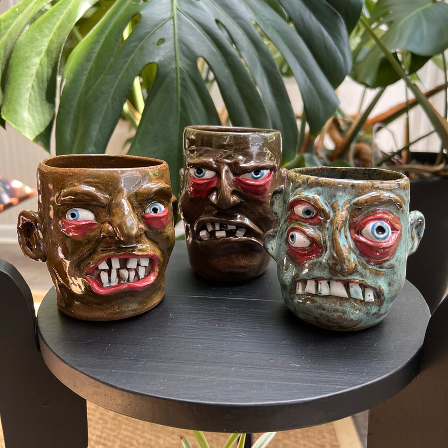 Image of Face Mugs