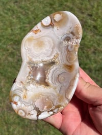 Image 2 of Flower Agate Ring Dish / Bowl #2959