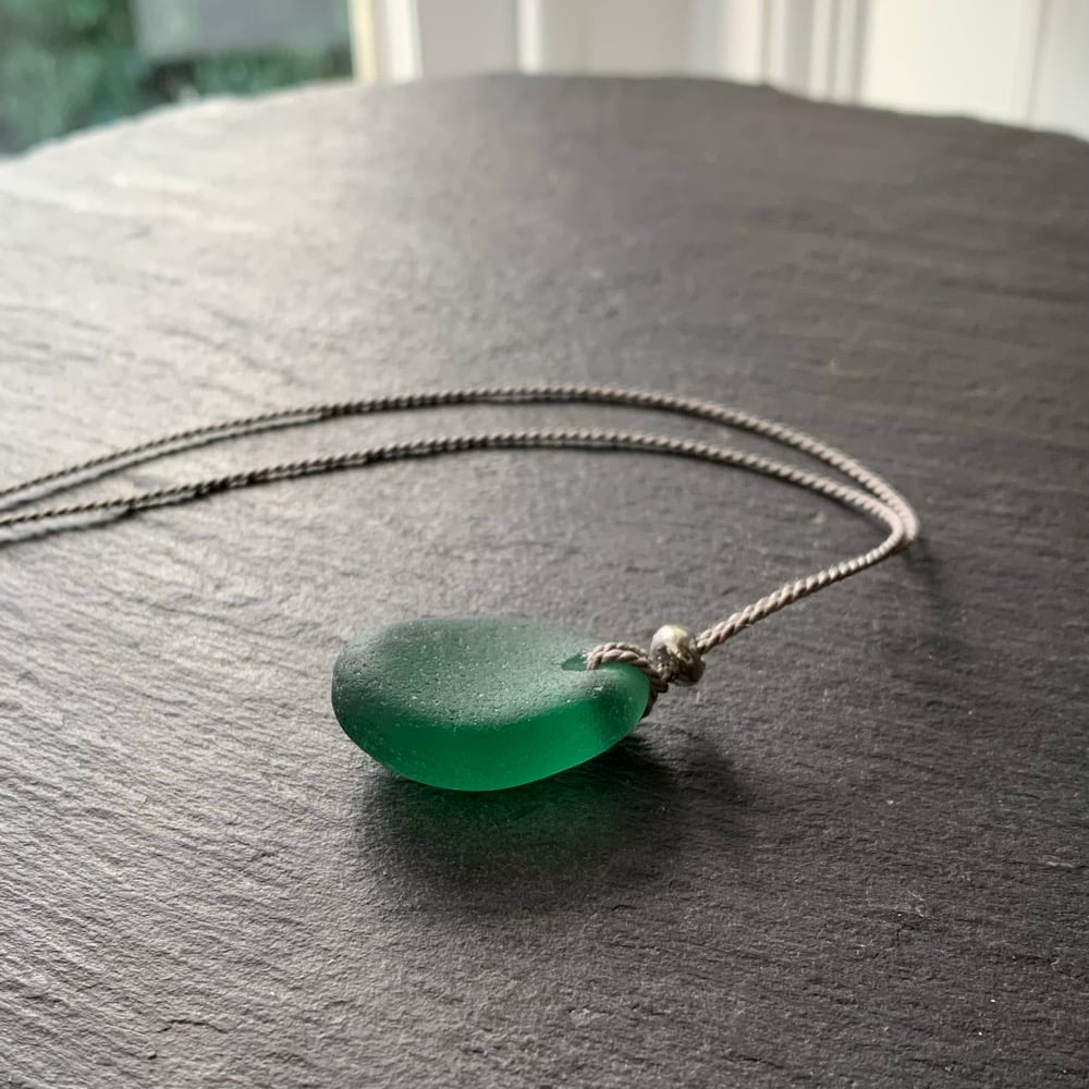 Image of Summer Solstice Sea Glass necklace