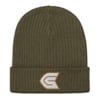 Globe Soldiers - Ribbed Knit Beanie Olive