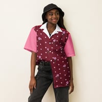 Image 2 of Flower Love Unisex Button Shirt