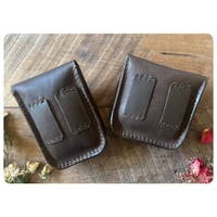 Image 4 of Matte Dark Brown Belt Bags
