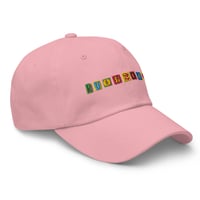 Image 4 of RUOK2DAY EMBROIDERED CUTOUTS DAD HAT - SPRING TONES