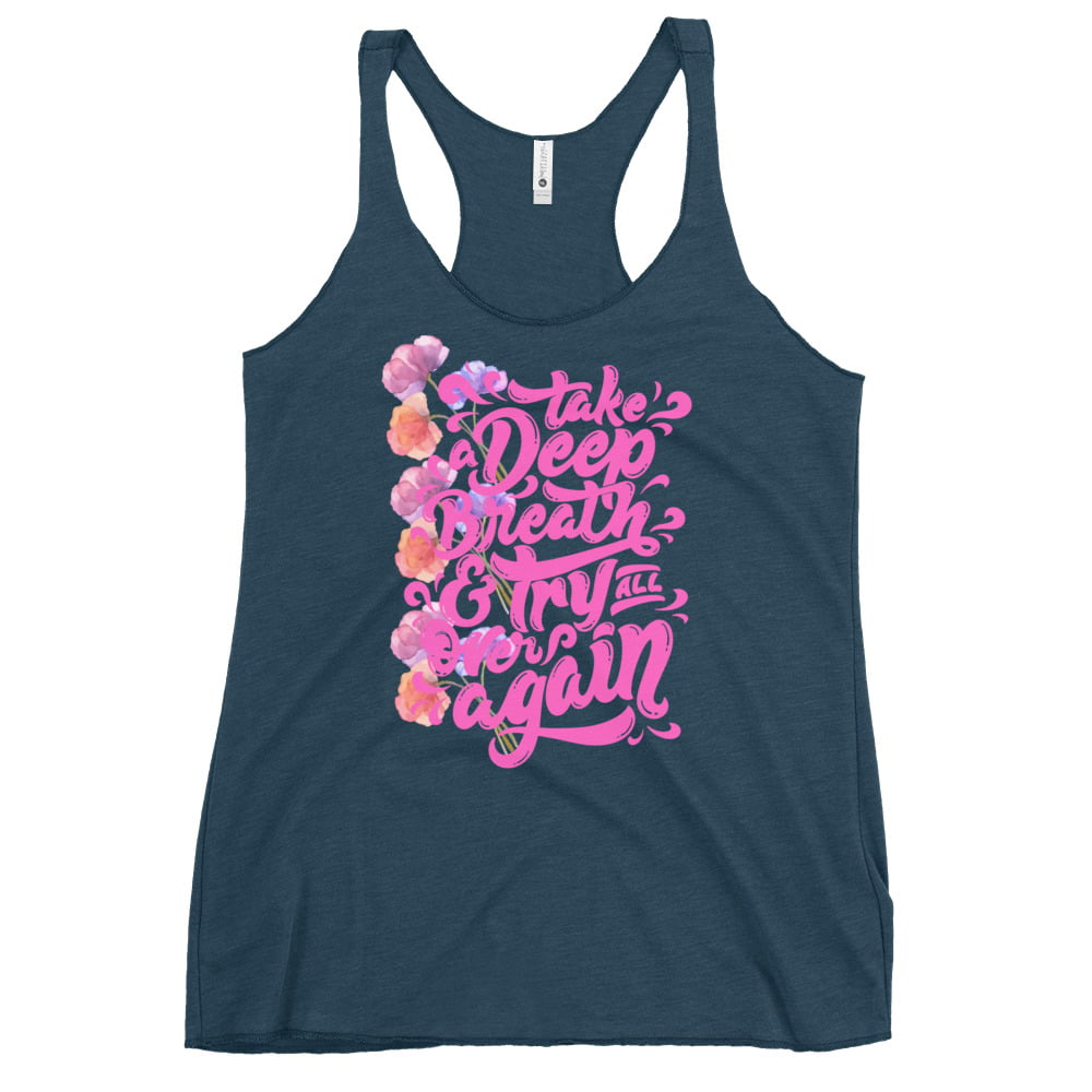 ZEN EXP - “Take a deep breath” Women's Racerback Tank