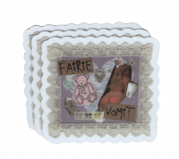 fairie vomit logo sticker
