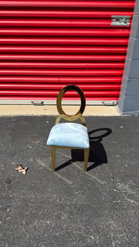 Image 2 of Dusty Blue Lux Kids chairs