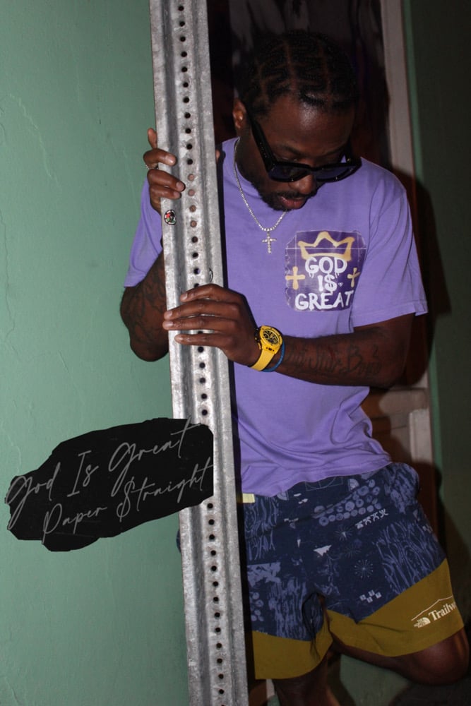 Image of PURPLE GIGPS “ROYAL CROWN” POCKET TEE 