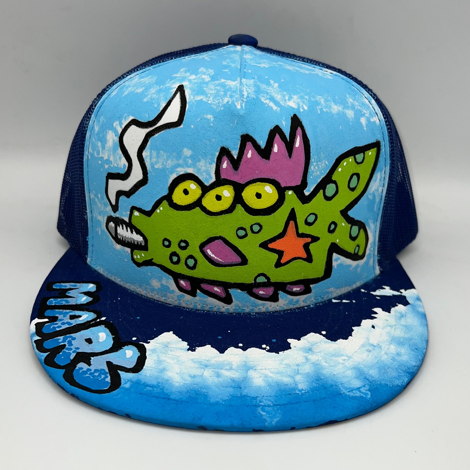 Hand Painted hat 388