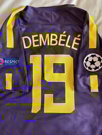 Image 1 of Tottenham Hotspur “DEMBELE 19” 2017/18 Third Shirt + UCL patches (XL)