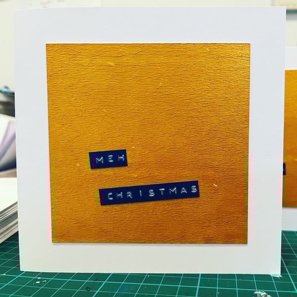 Image of Meh Christmas. Pack of 3 cards.